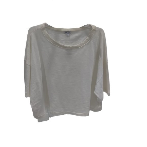 NWT Splendid Women Short Sleeve Slub Crop Tee Pink Blue Black White S M L XL $60 - Picture 5 of 6